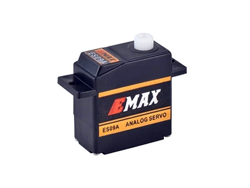 4x Emax es09a micro mini servo 11,6g 0,09s 2,4kg con rodamientos de bolas es08a 