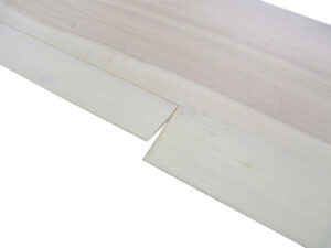 Querruder (Unterseite) fertig ausgeschnitten und mit Elastikflaps anscharniert (MEFISTO)