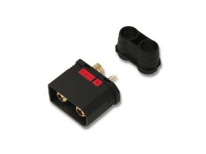 Goldkontaktstecker QS8-S Antiblitz - Anti-Spark