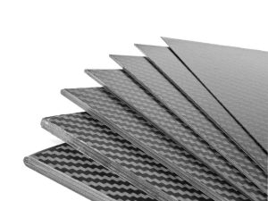 CFK-Platte 400 x 250 x 0,5mm carbon